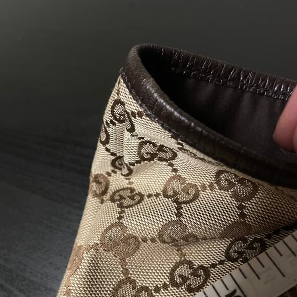 **SOLD**Gucci Shirley Line Tote Canvas GG monogram beige - Picture 9 of 16